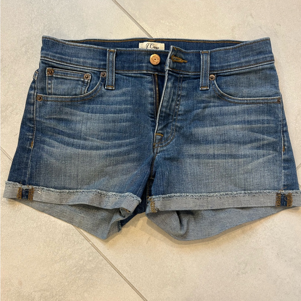 JCrew Women's Blue Denim Shorts